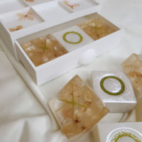 Jeu OXO en Résine Hortensia avec Rangement