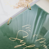 Livre d'Or Céleste - Livre d'or personnalisé et fait main