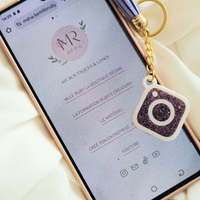 Tag Me – Porte‑clé carte de visite NFC