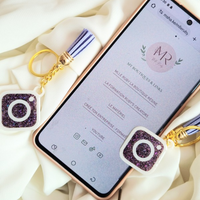 Tag Me – Porte‑clé carte de visite NFC