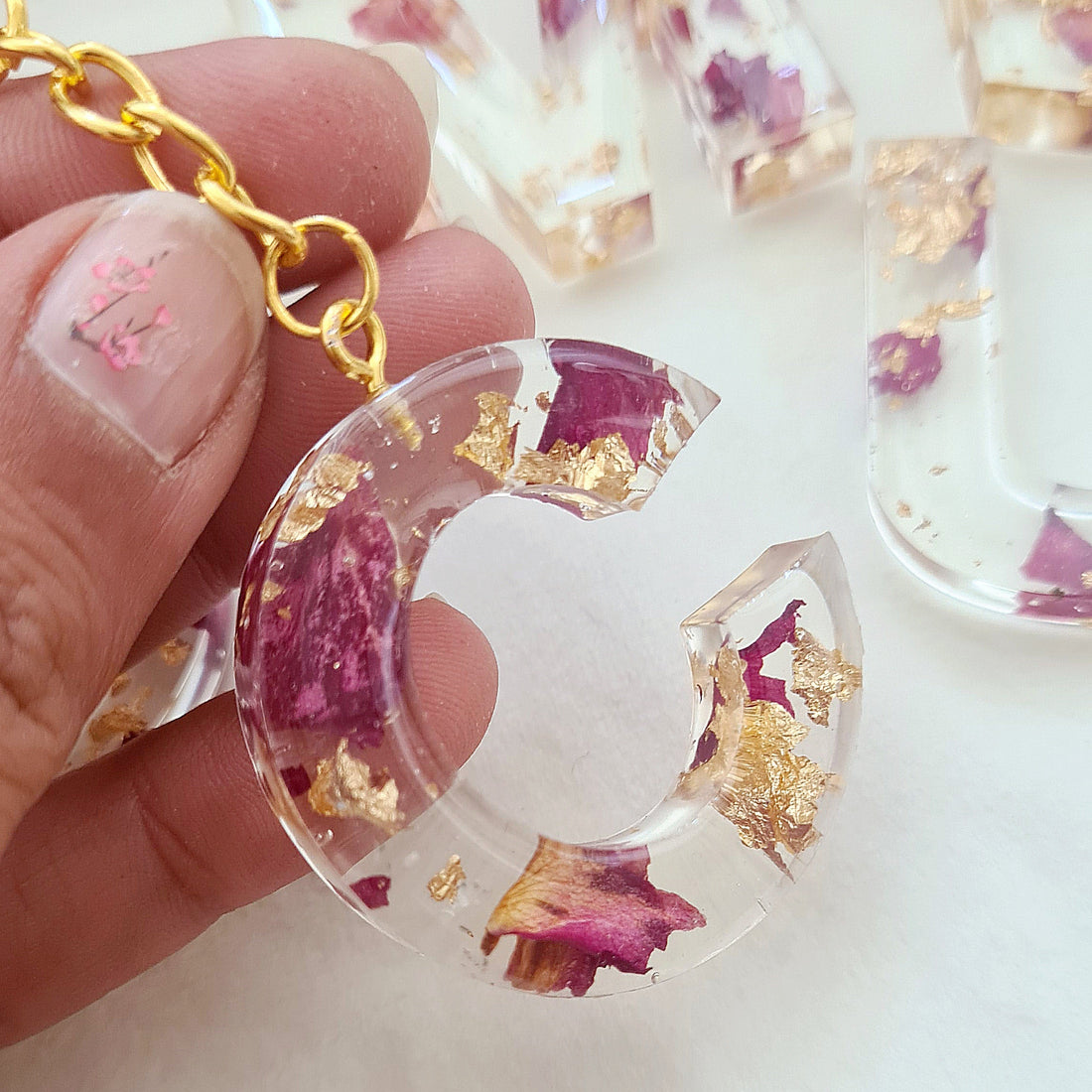 Porte clés Initiale Jana