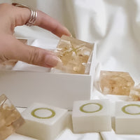 Jeu OXO en Résine Hortensia avec Rangement