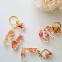 Porte clés Initiale Jana - cadeau personnalisé