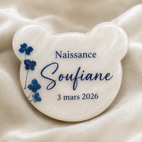 Aimants oursons personnalisés en résine – Cadeaux invités