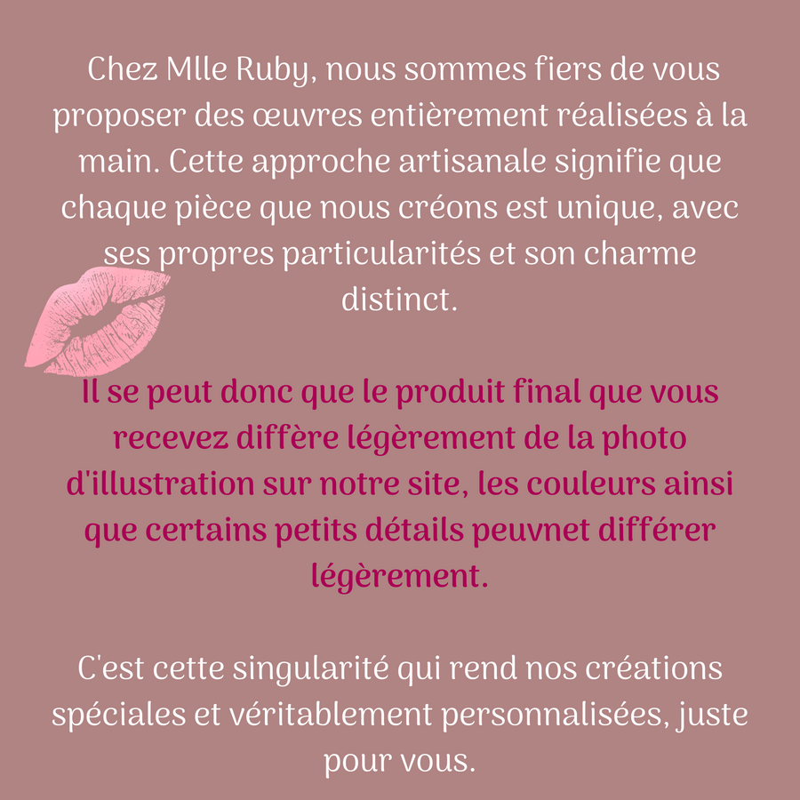 Porte-livres Rosy - cadeau personnalisé