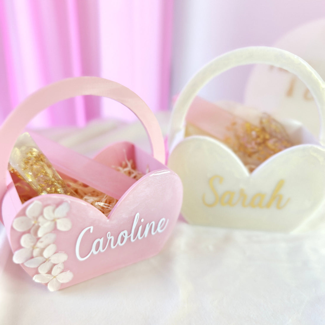 Bridesmaid box cœur personnalisée – Cadeau demoiselle d’honneur