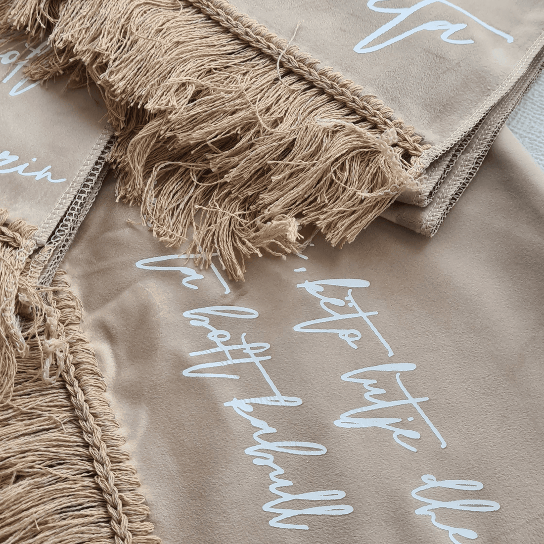 Tapis de prières personnalisés